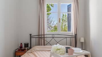 1 soveværelse, strygejern/strygebræt, gratis Wi-Fi, sengetøj