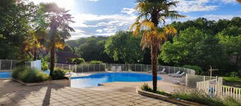 Chalet 'Le Magalli' with Shared Pool, Private Terrace, and Wi-Fi