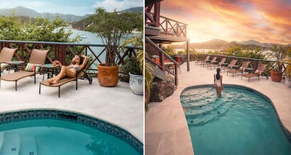 Luxury Villa 3 Bdrm, Located Galleon Beach, English Harbour, Moondance Antigua