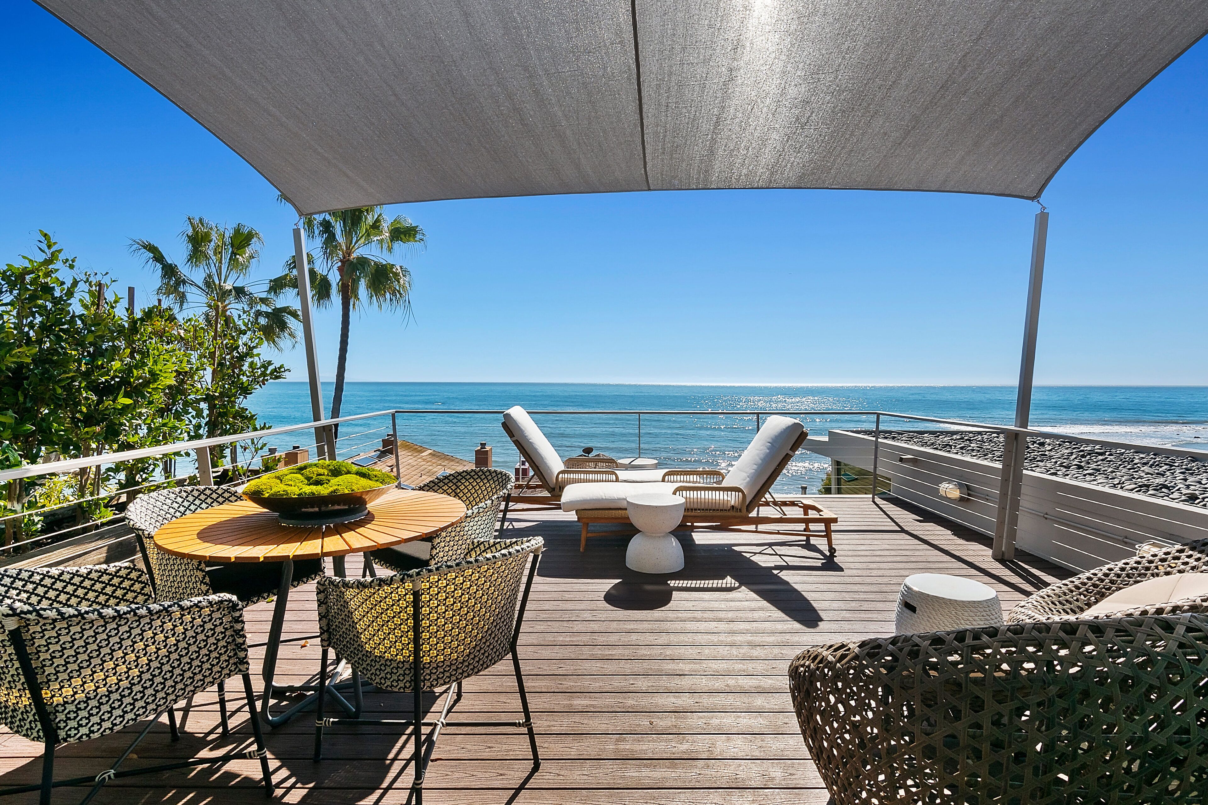 EXCEPTIONALLY DESIGNED beach house across from legendary surf break