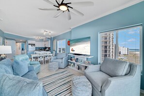 TV - Beachfront, 3 Bed/3 Bath, CORNER unit w/ Two Balconies, Indoor/Outdoor Pool and Hot Tub (Orange Beach)