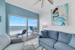 TV - Beachfront, 3 Bed/3 Bath, CORNER unit w/ Two Balconies, Indoor/Outdoor Pool and Hot Tub (Orange Beach)
