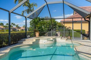 Una piscina climatizada