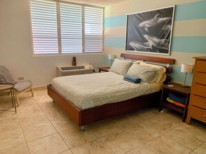 3 bedrooms, desk, iron/ironing board, travel crib - Spacious 3 bedrooms penthouse, near Combate Beach: Pools, Fun & Amazing Sunsets (Cabo Rojo)