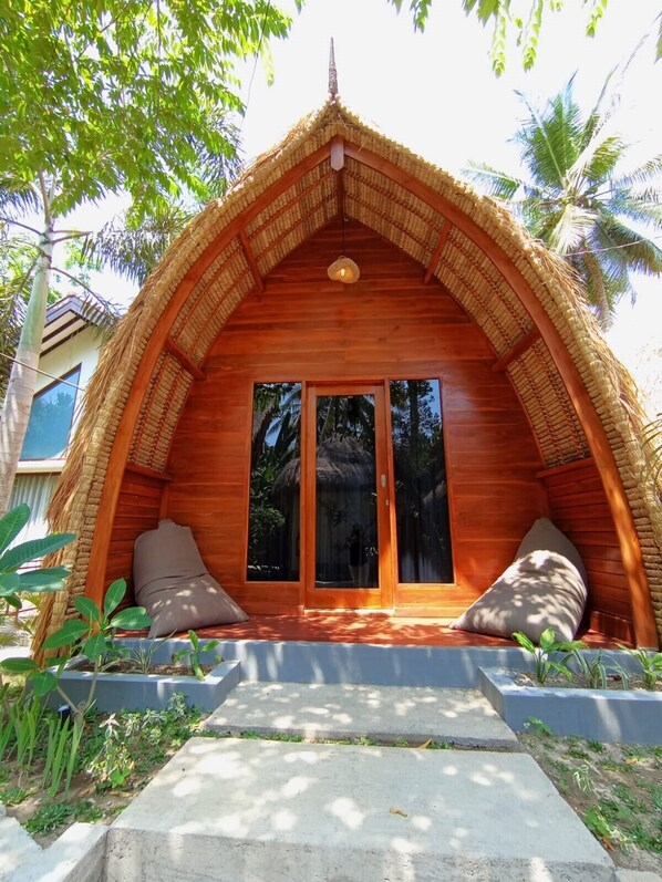 Deluxe-Doppelzimmer | Terrasse/Patio