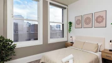 Desk, iron/ironing board, free WiFi, bed sheets