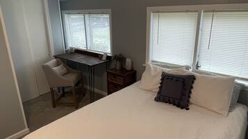 2 chambres, bureau, Wi-Fi gratuit, draps fournis