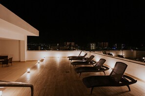 Terrace/patio - Centrally condo with amazing views and great Location!! (Puerto Vallarta)
