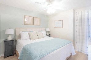 1 soverom, strykejern/-brett, wi-fi (inkludert) og sengetøy