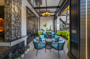 Framhlið gististaðar