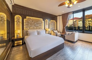 Habitació doble Deluxe | Llençols italians de la marca Frette i roba de llit d'alta qualitat