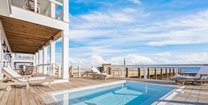 Una piscina climatizada