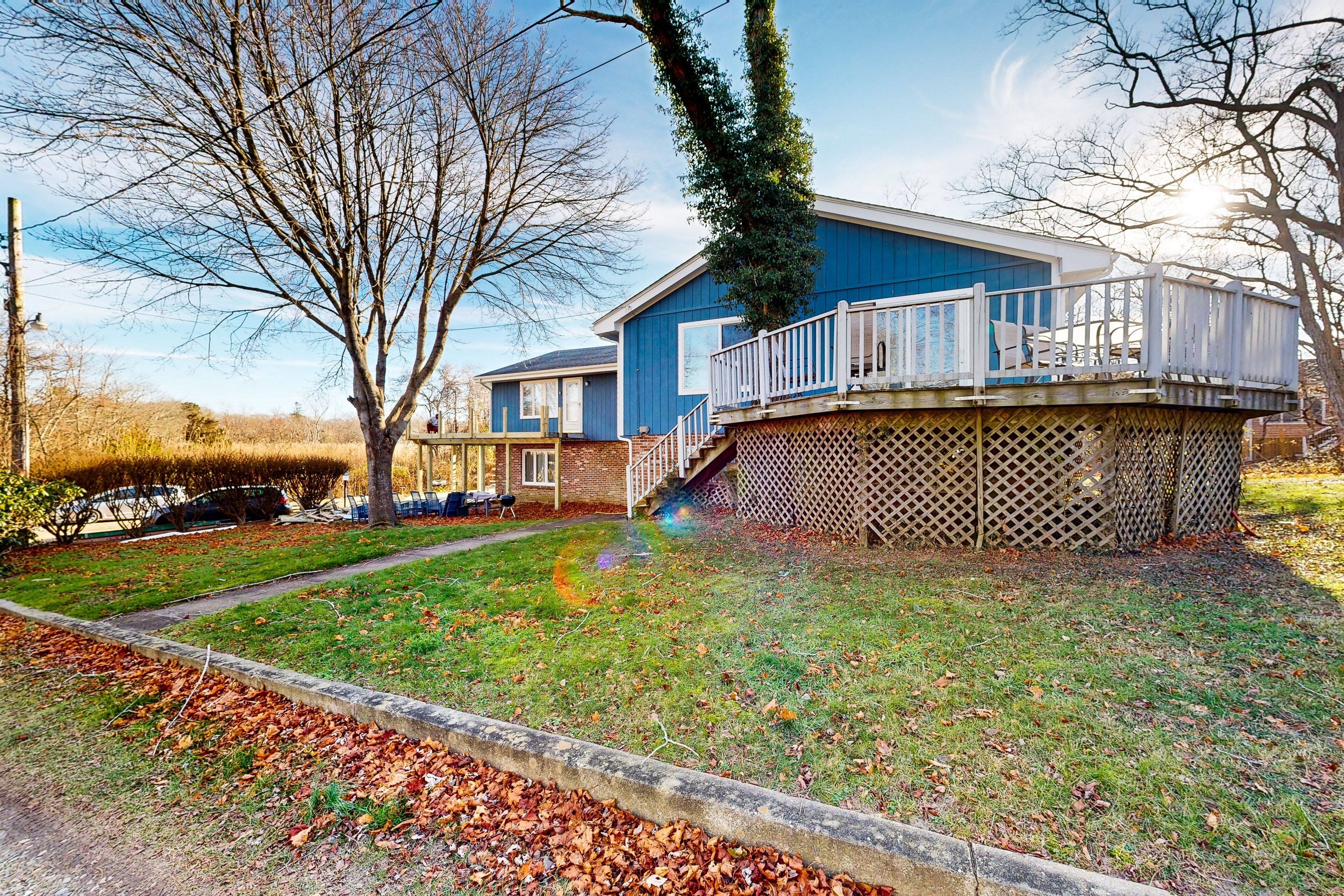 Family-built Oak Bluffs property in a great location with kitchens & hot tub