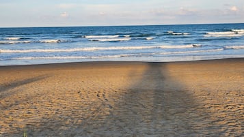 On the beach