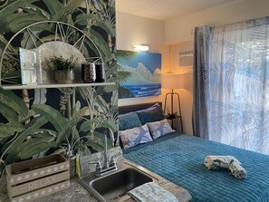 1 室のベッドルーム、アイロン / アイロン台、WiFi、ベッドシーツ