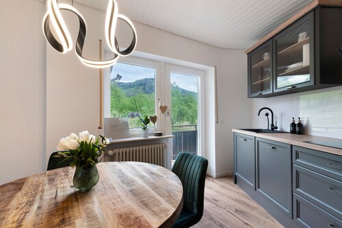 Ferienwohnung 'Dasensteinblick' mit Bergblick, Balkon und WLAN