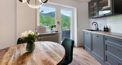 Ferienwohnung 'Dasensteinblick' mit Bergblick, Balkon und WLAN