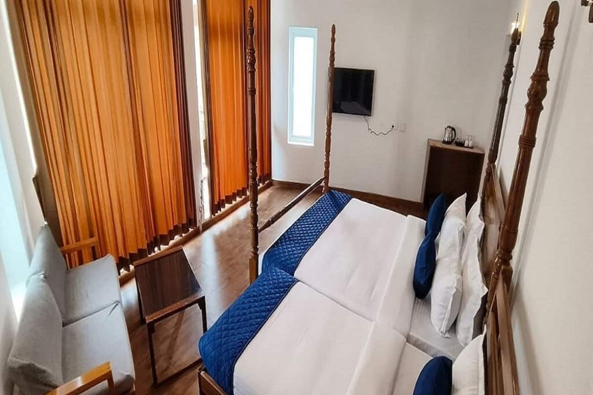 1 habitación y ropa de cama hipoalergénica