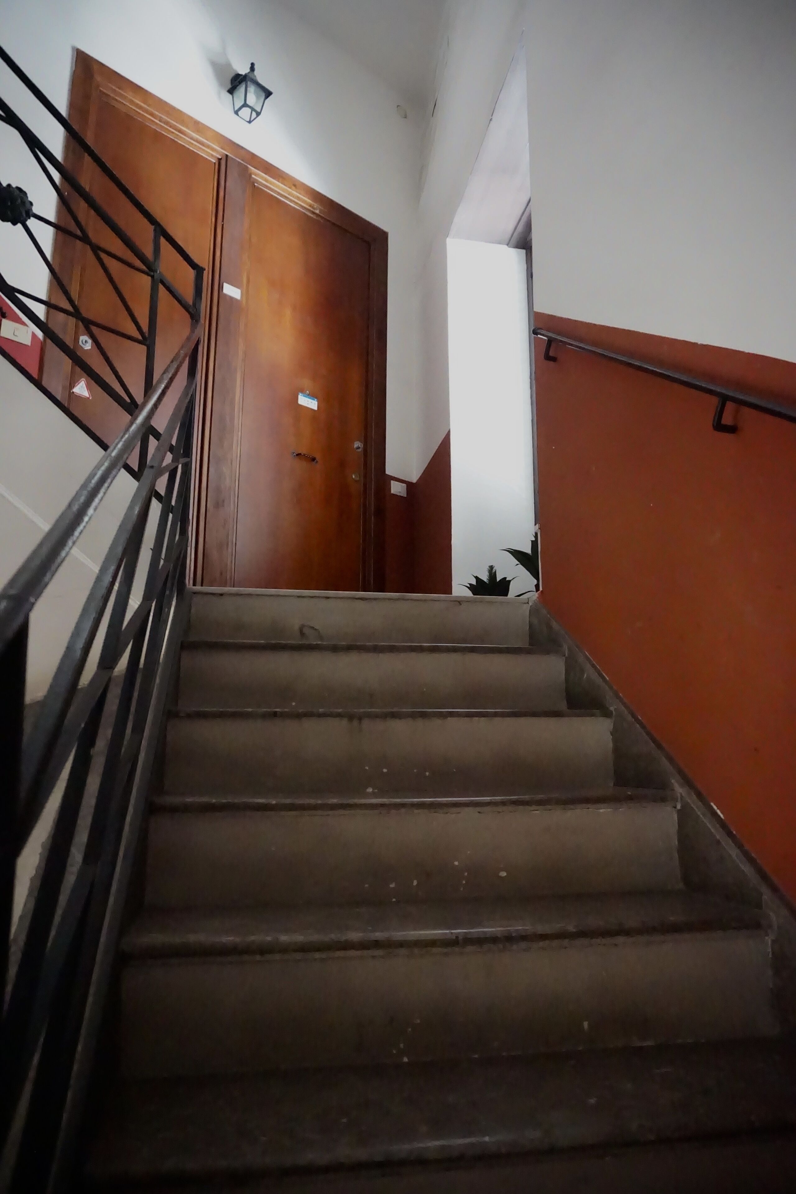 Interior entrance