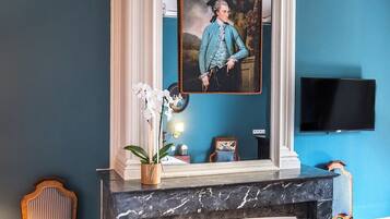 Chambre Double Deluxe, vue montagne | Literie de qualité supérieure, surmatelas