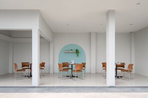 Sittområde i lobbyn