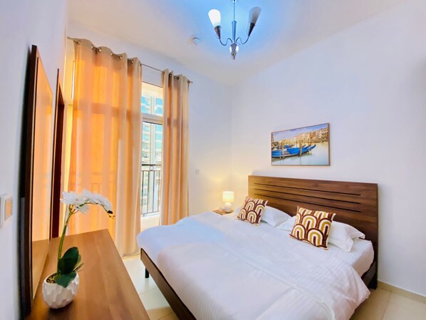 2 bedrooms, iron/ironing board, WiFi - FULLY FURNISHED TWO BEDROOM IN JVC- Pet friendly (Dubai)