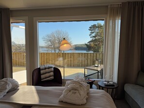 Dubbelrum Superior Lyx | Espace de travail pour ordinateurs portables, rideaux dâobscurcissement