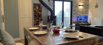 Magnifique Appartement 7 Pers Proche Pistes vue Magnifique sur la Montagne