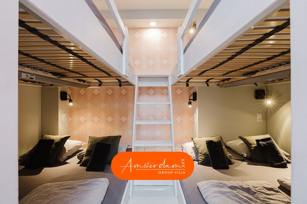 6 slaapkamers, een strijkplank/strijkijzer, reisbedje, wifi