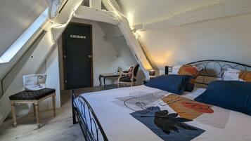 3 chambres, draps fournis