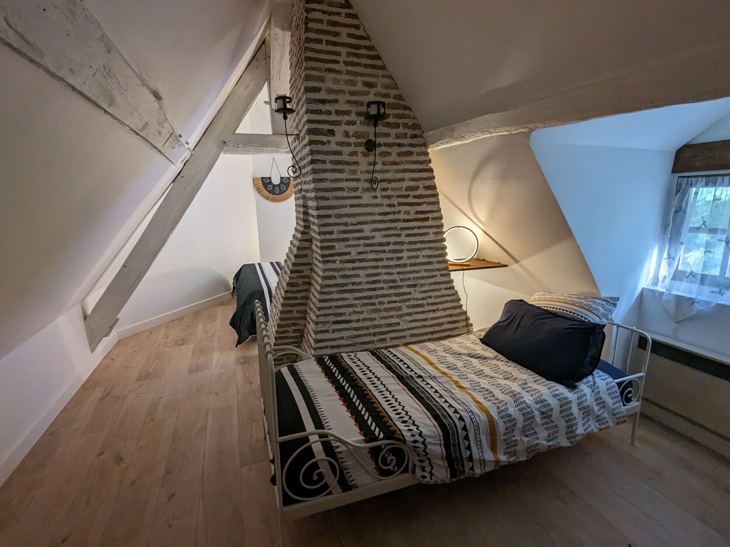 3 chambres, draps fournis