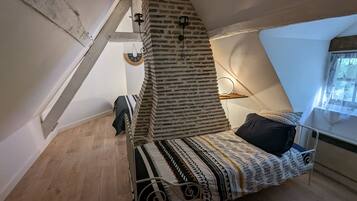 3 chambres, draps fournis