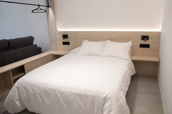 1 soverom, strykejern/-brett, wi-fi og sengetøy