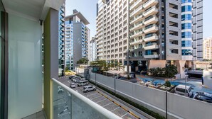 Superior-Studio, Balkon, Blick auf den Innenhof | Balkon