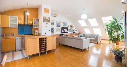 Two floor luxurious penthouse apartment