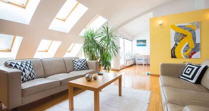 Two floor luxurious penthouse apartment