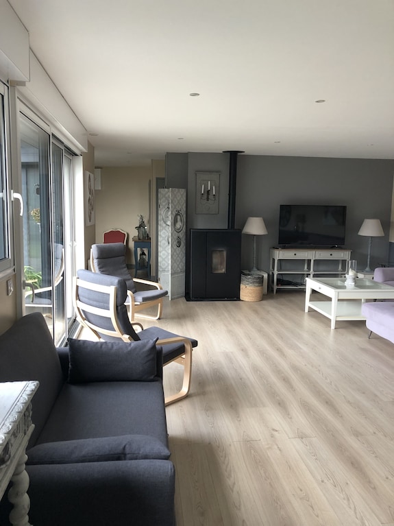 Cottage De Plain-pied Spacieux à 5 Minutes D'etretat Et De Son Golf - Étretat