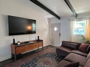 Smart TV, DVD player, stereo