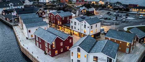 Fassade der Unterkunft