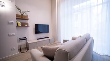 Appartement Duplex, terrasse | Coin séjour