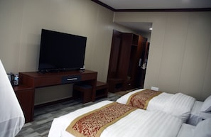 Tomannsrom | Minibar, wi-fi (inkludert) og sengetøy