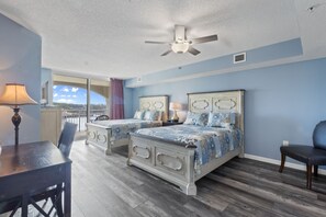 3 habitaciones, escritorio, tabla de planchar con plancha y wifi gratis