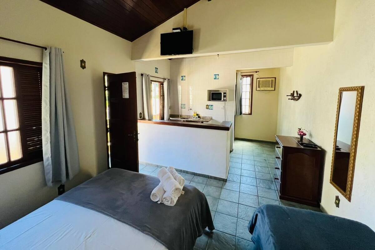 Family Studio | Minibar, WiFi (free), bed sheets