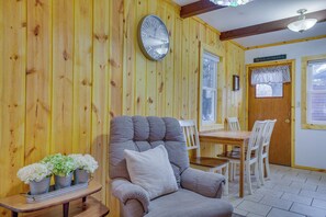 House (2 Bedrooms) | Interior - Pet-friendly Cabin Retreat: Wisconsin River Access (Mauston)
