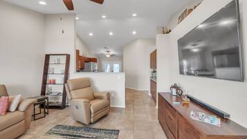 House, 2 Bedrooms | Living area | Smart TV