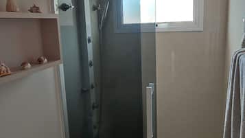 1 bedroom, blackout curtains, iron/ironing board, free WiFi