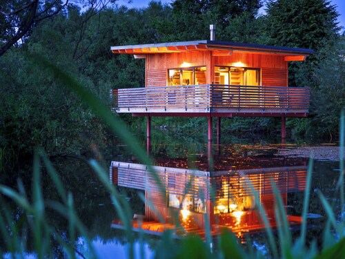 Tiny House im Pferdeteich mit Grill & Kamin