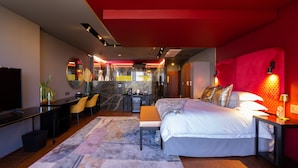 Executive Suite, Bathtub, Sea View | In-room safe, desk, laptop workspace, iron/ironing board (on request) - The Alton Boutique Hotel (Durban North)