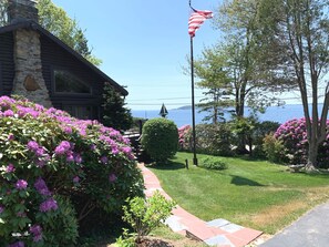 Property grounds - Spacious Spruce Point Waterfront Retreat: Walk to the Inn & Enjoy Easy Access to Boothbay Harbor! (Boothbay Harbor)