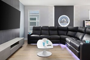 Smart TV, video games, stereo